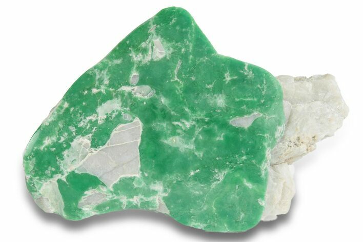 Polished Pastel Green Variscite Stone - Amatrice Hill, Utah #248367